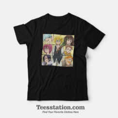 The Seven Deadly Sins Character T-Shirt