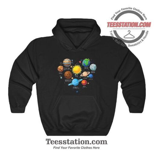 Solar System Planet Hoodie