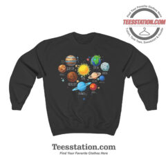 Solar System Planet Sweatshirt