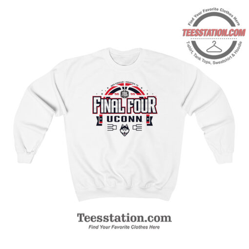 UCONN Huskies Final Four Basketball Sweatshirt