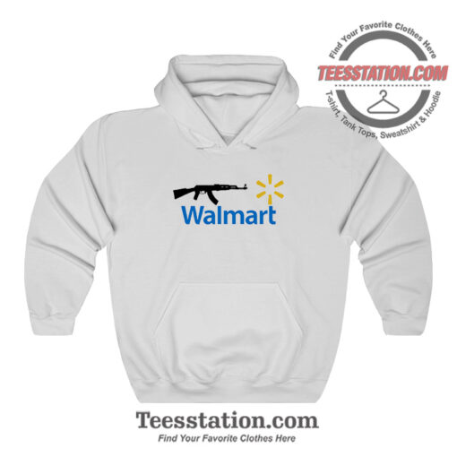 Walmart Ak47 Parody Hoodie