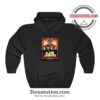 Black Sabbath Red Flames Poster Hoodie