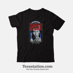 David Bowie At Pirate's World 1972 Tour T-Shirt