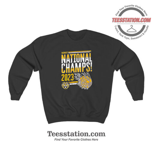 LSU Tigers Women's National Champs 2023 Sweatshirt