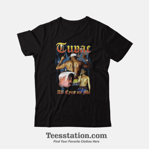 Tupac: All Eyes On Me Vintage T-Shirt