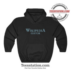 Wikipedia Editor Hoodie For Unisex