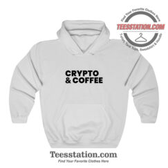 Crypto And Coffee Hoodie For Unisex