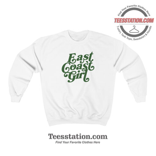 East Coast Girl Ribbed Champs Sweatshirt