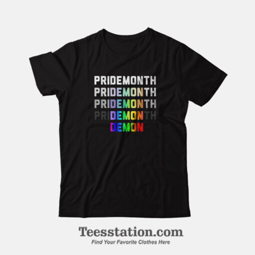 Lauren Witzke Pride Month Demon T-Shirt