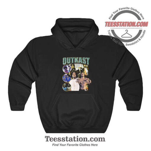 Outkast Oldschool Vintage Hoodie For Unisex