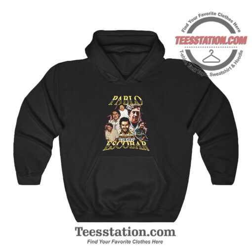 Pablo Escobar Vintage Hoodie For Unisex