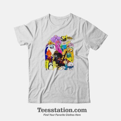 Adventure Time Finn And Friends T-Shirt