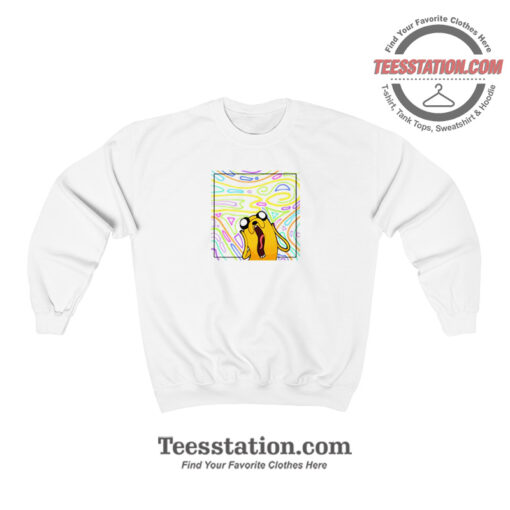 Adventure Time Scream Jake The Dog Sweatshirt