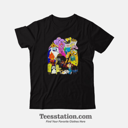 Adventure Time Finn And Friends T-Shirt