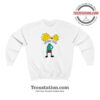 Hey Arnold Football Head Funny Sweatshirt