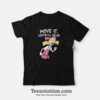 Hey Arnold Helga Move It Football Head Funny T-Shirt