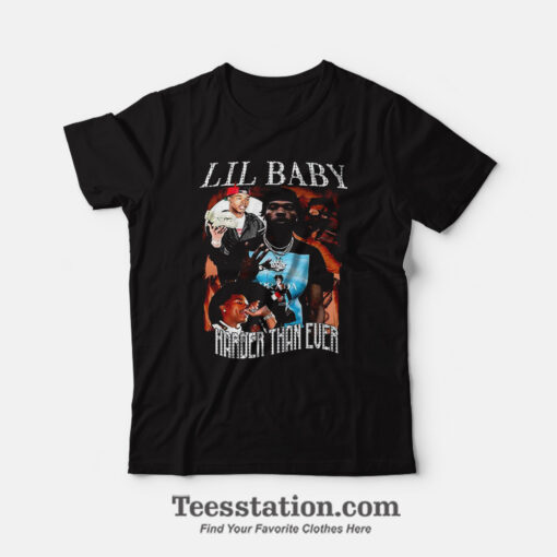 Lil Baby Harder Than Ever Vintage T-Shirt