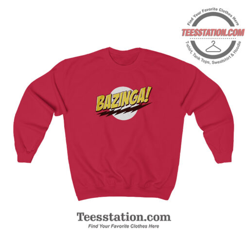 The Flash Bazinga Big Bang Theory Sweatshirt