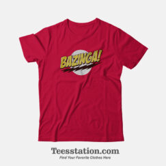 The Flash Bazinga Big Bang Theory T-Shirt