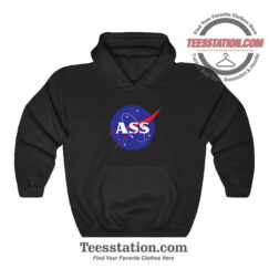 ASS Logo NASA Parody Hoodie For Unisex