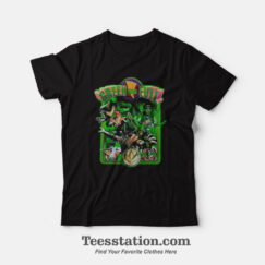 Green With Evil Rangers Vintage T-Shirt For Unisex