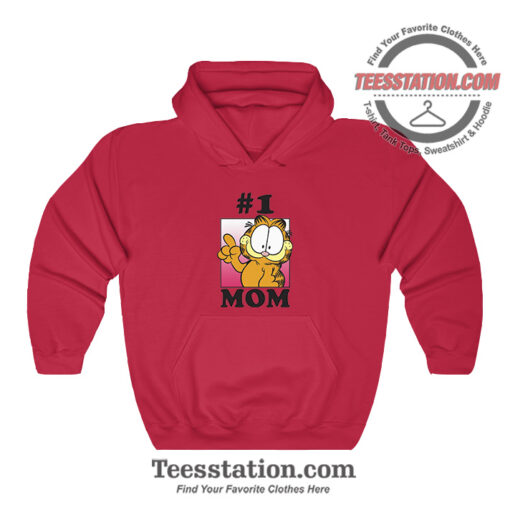 Garfield Mother's Day #1 MOM Funny Hoodie