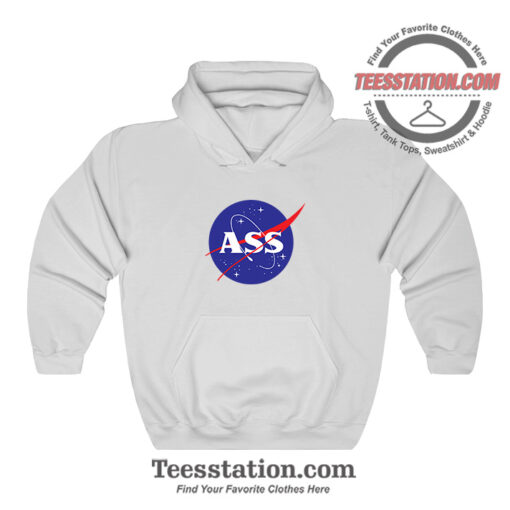 ASS Logo NASA Parody Hoodie For Unisex