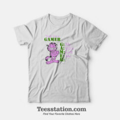 Garfield Yeah I'm A Gamer Funny T-Shirt