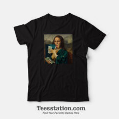 Mona Lisa Money Cash Meme T-Shirt