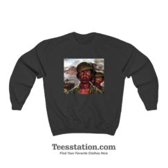 Thousand Yard Stare Meme Sweatshirt